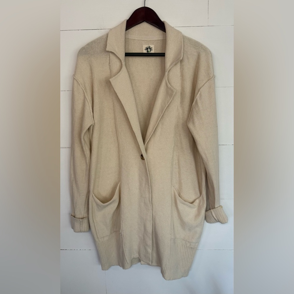 We The Free Cream Cardigan Sweater